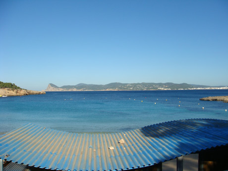 Bars on the beach ibiza photo