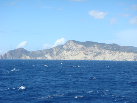 Mountains in ibiza photo