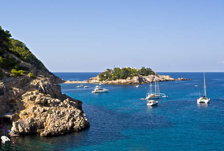Port de san miguel ibiza photo