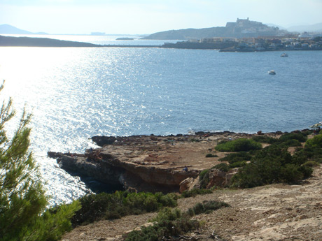 Sunset in ibiza photo
